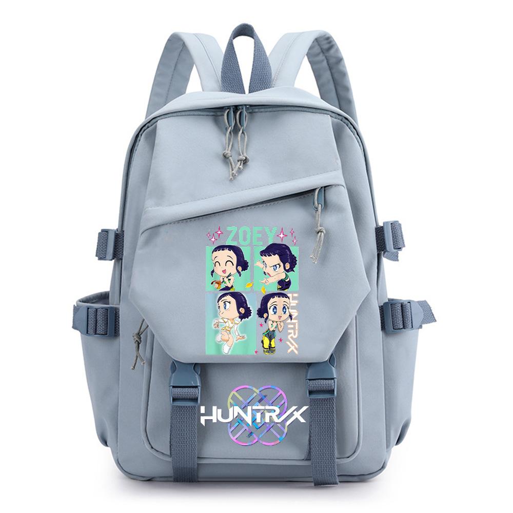 Anime K-Pop Printed Waterproof Backpack for Teen Boy Gril Schoolbag Children Student Women Large Capacity Travel Bag Kid Gift Mochila
