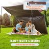 Tarp Waterproof 20x30 ft, Plastic Poly Tarp Cover 10 Mil, Multi Purpose Tear UV and Temperature Resistant Outdoor Tarpaulin with High Durability