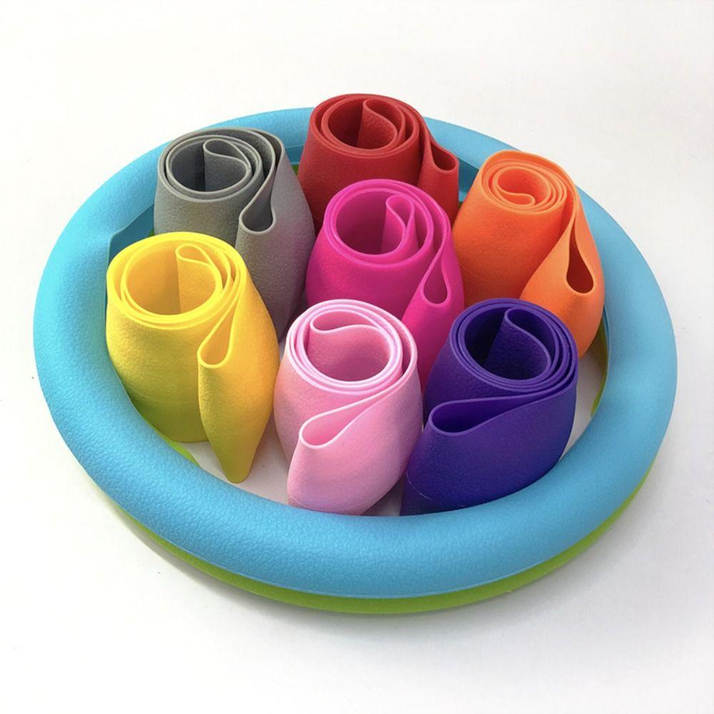 Anti-Slip Texture Car Steering Wheel Cover Universal Steering Cover  Standard Steering Wheels