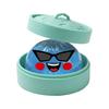 Soft Squeeze Toys Halloween Stress Relief Dumpling Toy with Steamer Glitter Ball Fidget Toy Anxiety Relieving Steamed Bun for Holiday Gift
