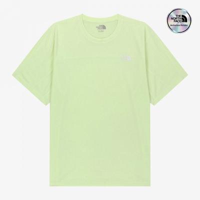 The North Face Power On Half Sleeve Tee Limeade Nt7us14l
