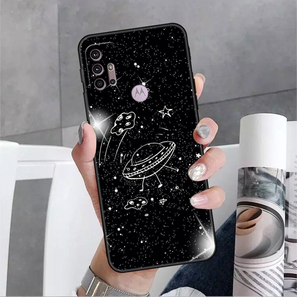 

Чехол Cosmic Planet для Motorola G30 G9 Play G82 G52 G60 G8 G9 Power G50 One Fusion Edge 30 20 черный мягкий чехол для телефона One Hyper