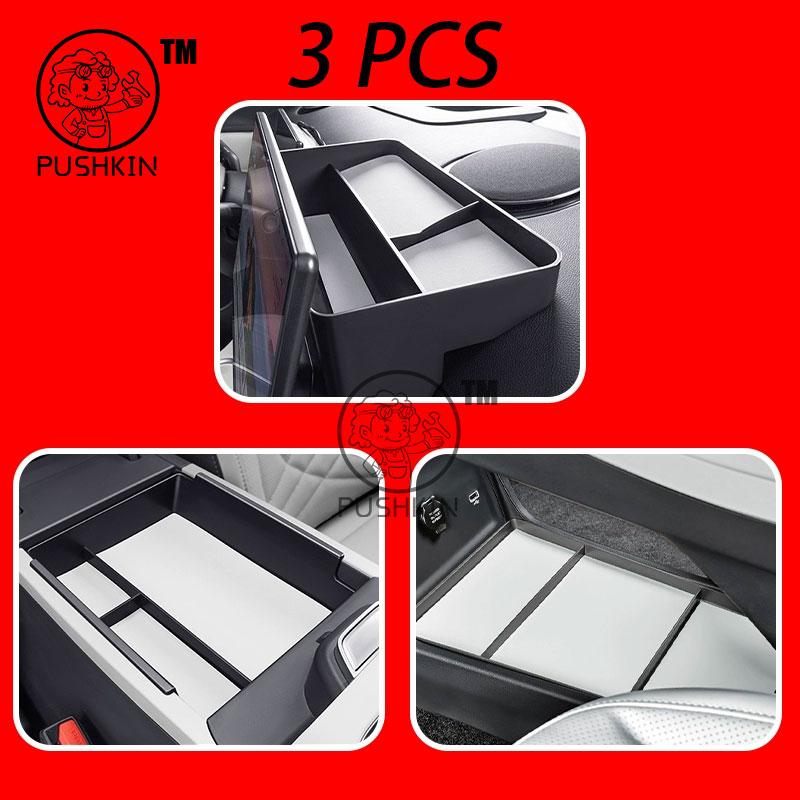 For Geely Galaxy Starship 7 EM-i Geely EX5 EM-i 2025 2026 Car Armrest Storage Box Center Console Organizer Interior Accessories