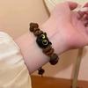 Coffee Bean Cat Paw Cute Braided Rope Bracelet for Girls, Stylish and Unique Bracelet, New Couple's Jewelry