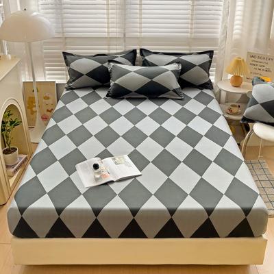 Bed Sheets Single Size Mattress Protector Cartoon Style Bed Linen Sabanas Skin-friendly Fitted Sheet (No Pillowcase)
