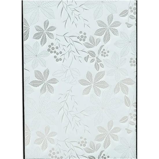 Decorative Privacy Vinyl Window Adhesive Film Window Sticker Decals Waterproof Sun UV Protection Bamboo Sliding Door Bathroom