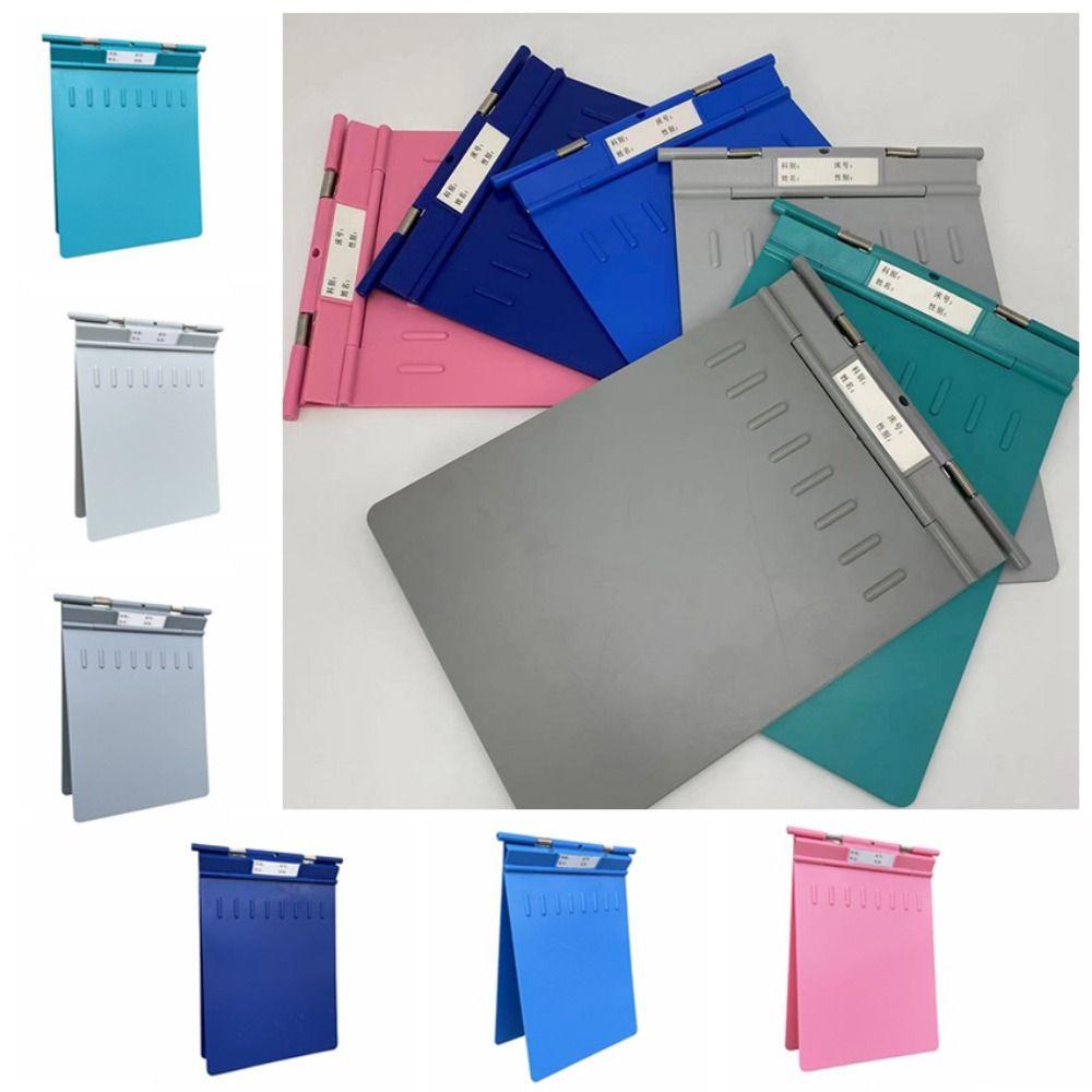 A4 Patient Folder ABS Dental Case File Folder Portable Clipboard Folder  Suitable for Schools