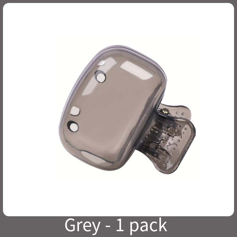 1 buc. Cape pentru periuță de dinți de călătorie Capac de protecție pentru periuță de dinți Husă pentru periuță de protecție Clip portabil din plastic pentru călătorii în gospodărie