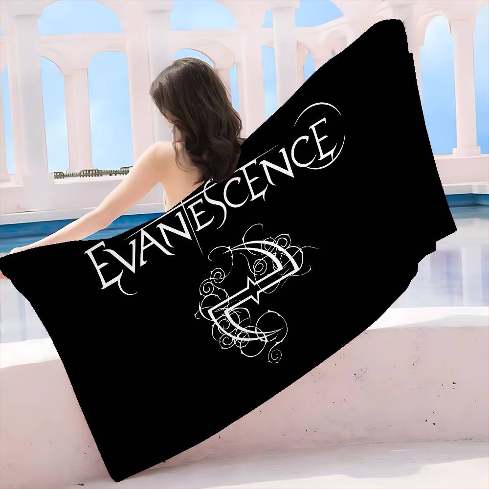 Rock Band E-Evanescences Microfiber Beach Towel Absorbent Quick dry Soft Yoga Swimming Resort Mountain Climbing Towel
