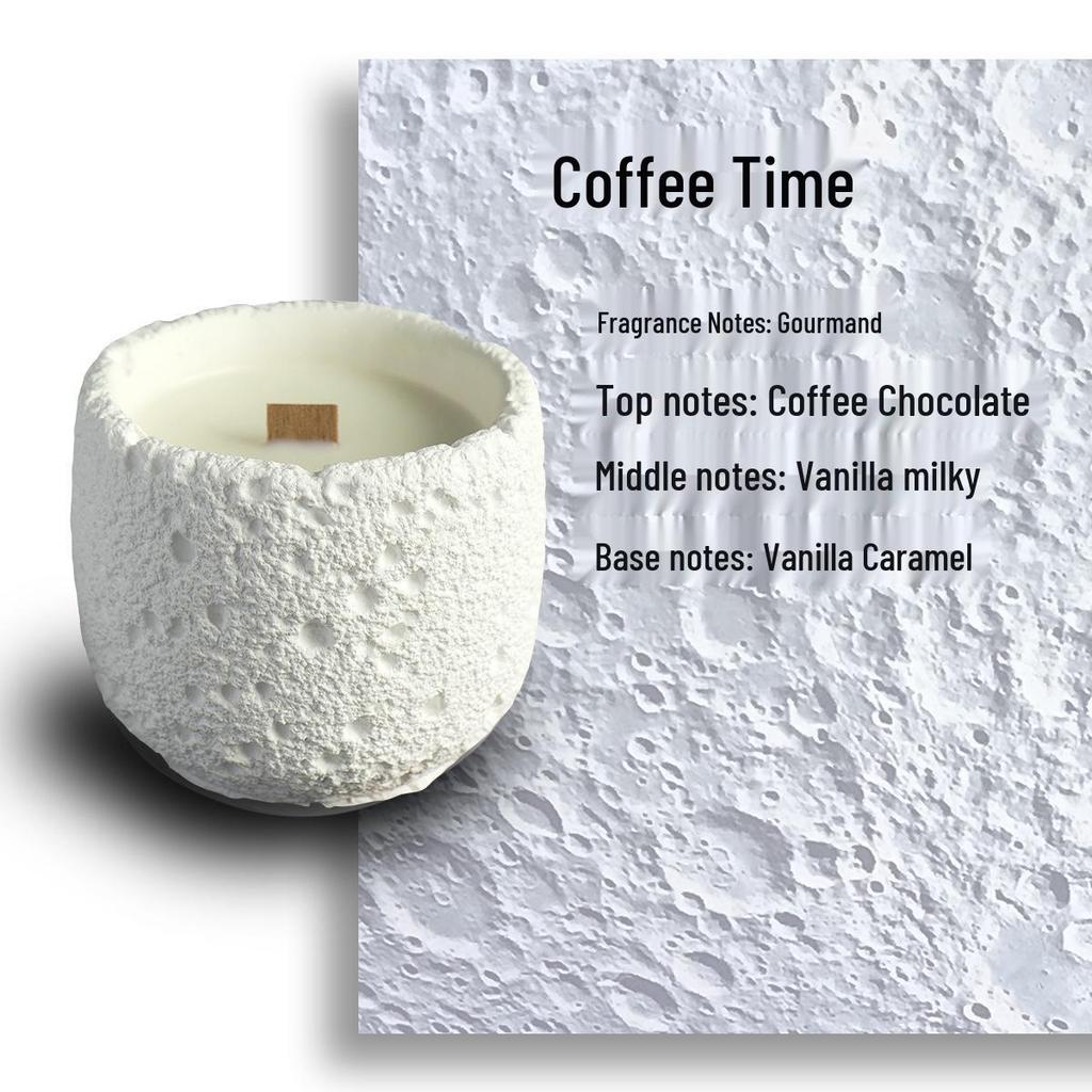 Elegant Soy Wax Scented Candle - Smokeless, High-End Fragrance Ornament