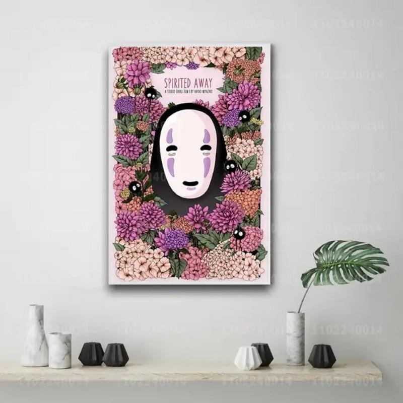 

Аниме Холст Настенное Искусство для Домашнего Декора Идеальная Идея для Подарка для Спальни Бара или Кафе Высококачественная Печатная Фреска 21cm×30cm NoFrame