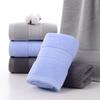 Pure Cotton Towel 35*75cm 100% Cotton Plain Color Thick Adult Face Wash Towel with Embroidery