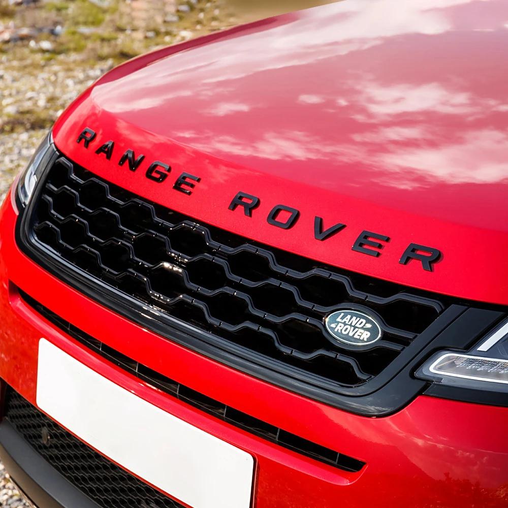 VTL1 Per Range Rover Evoque Sport HSE 1 pz Plastica ABS 3D Emblema Grande per Bagagliaio Auto Lettere Volvo Adesivo Decalcomania per Logo Range Rover