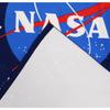 Grande serviette de plage - NASA - Motif NASA - Bleu marine - Douce - Certifiée OEKO-TEX