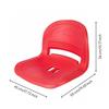 Grandstand Chair Hollow Blow-Molded Ribbed Backrest Stadium Seat for