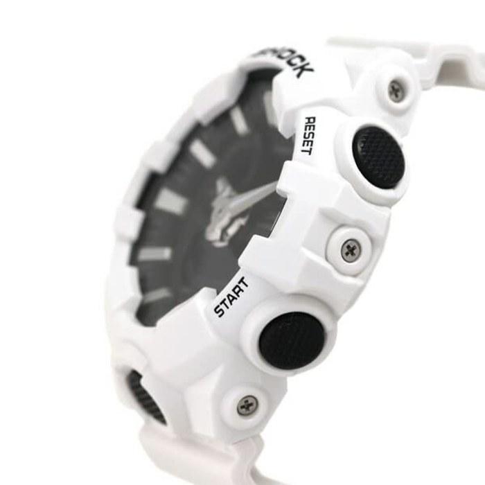[Casio] G-Shock Combination World Time Quartz Men's Watch GA-700-7ADR White/Black/Silver