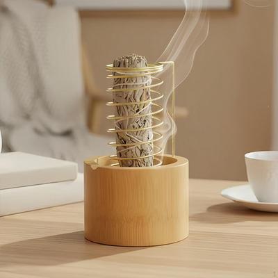 Sage Holder Burner Decoration Ornament, Mediation Burner, for Desktop, Dining Room