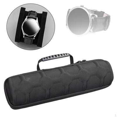 Watch Travel Case Watches Box Organizer Display EVA Hard Dividers 5 Slots Storage for
