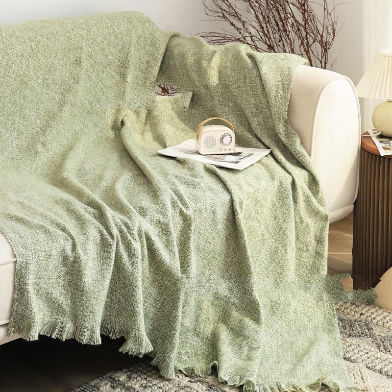 

LISM Heathered Fleece Throw Blanket