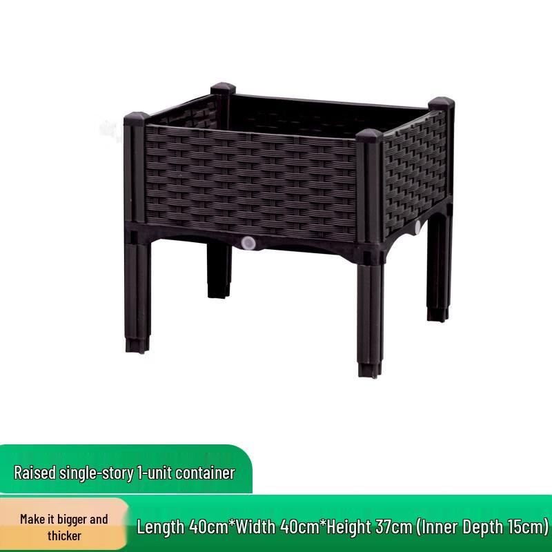 Elevated Deep Outdoor Planter Box