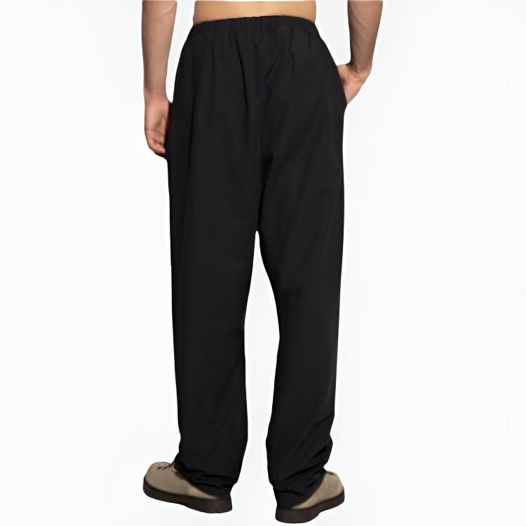 Fear of God Essentials SS25 Oxford Relaxed Track Pants Men Pants Jet-Black 130SP258140F