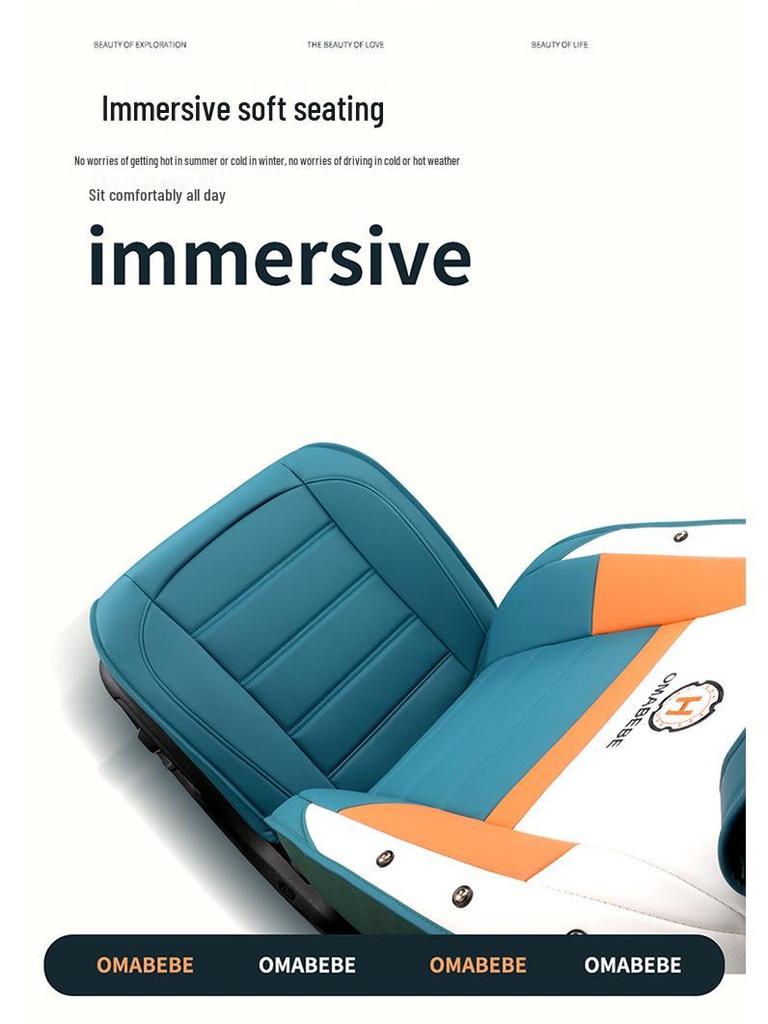 Yuexiang V3 Aeolus AX7 Yixuan MAX Orange Star Light Hermes Nappa Leather Car Seat Cushion