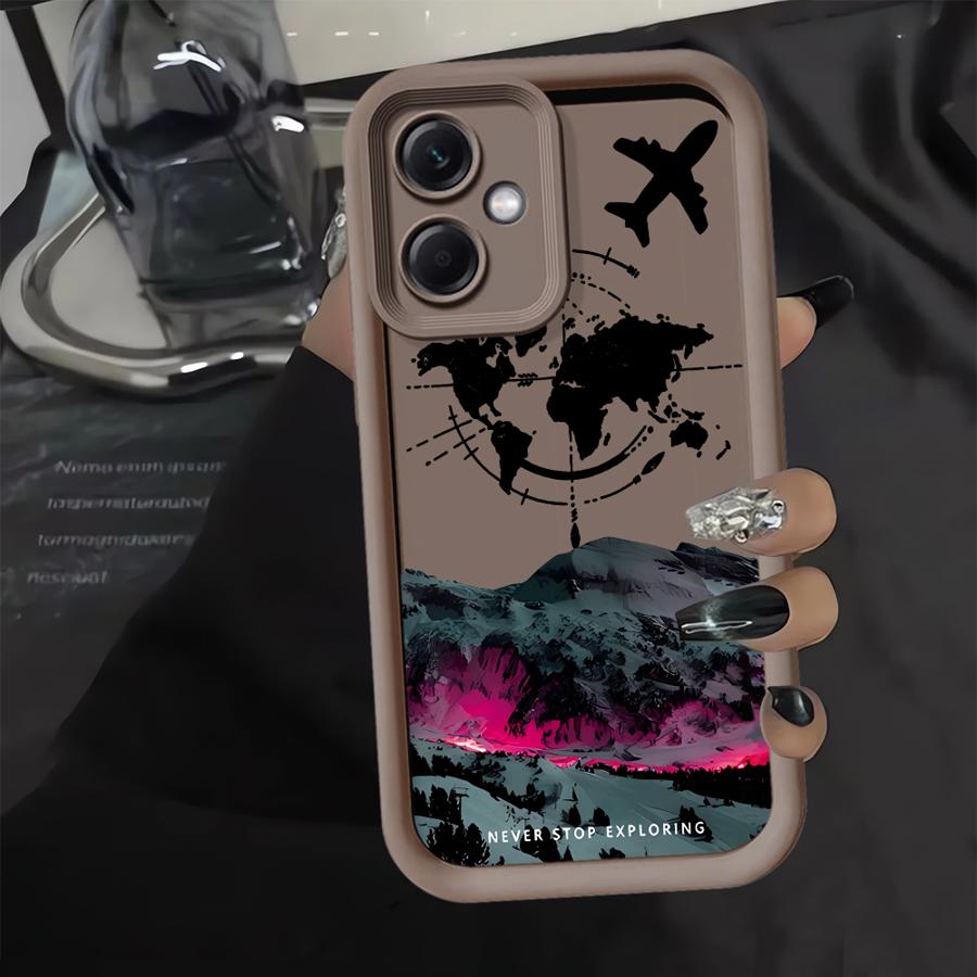 

Aircraft Mountain Peak Case for Xiaomi Redmi Note 14 Pro Plus 10S 11S 9s Note 13 10 12S 11 12 Phone Cover Redmi Note 13 4G