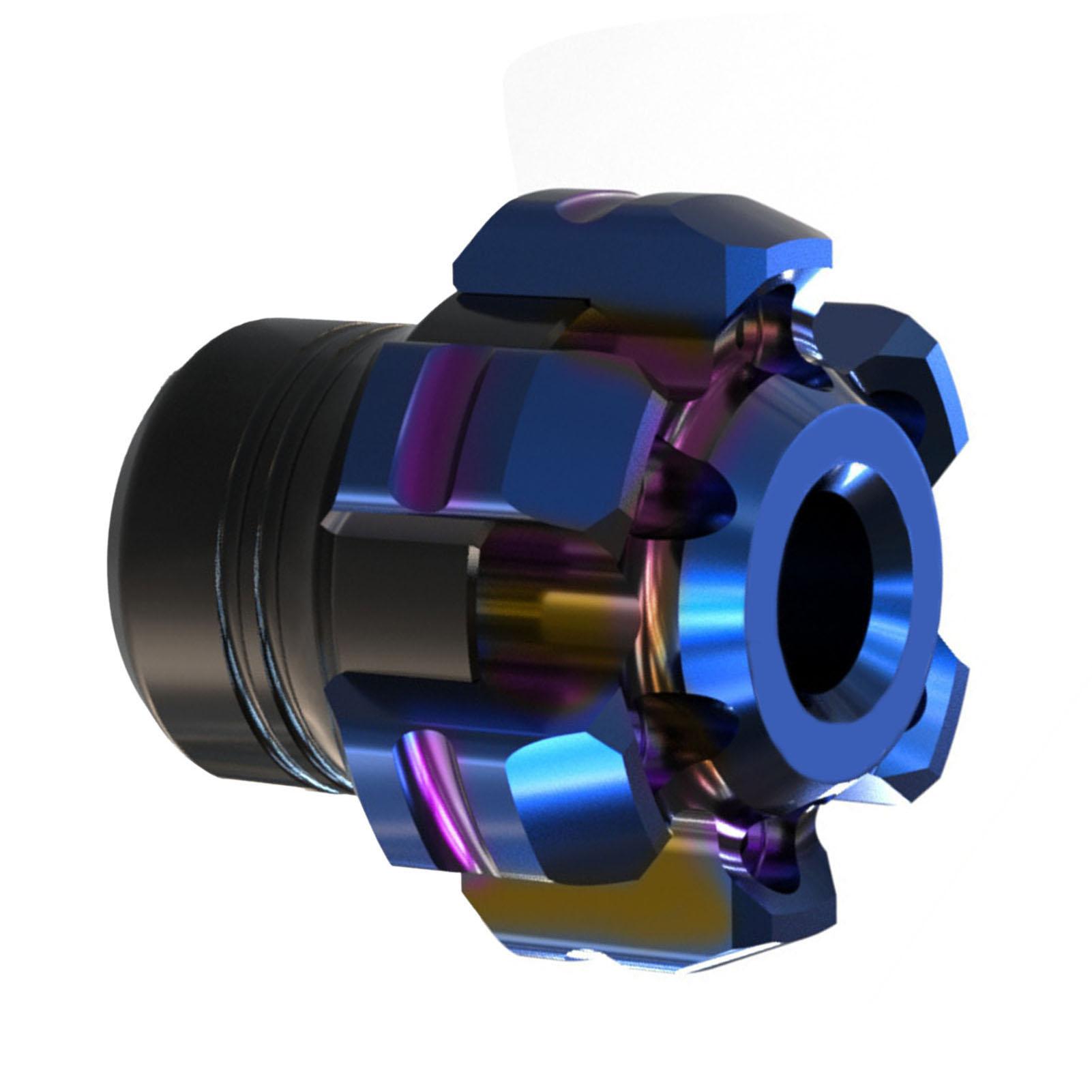 

Front Fork Frame Slider Aluminum Alloy High Strength Strong Protection Universal for Most Motorcycles Burnt Blue Black