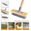 Stalen Draad Bezemkop Veegborstel Heavy Duty Buiten Tuinborstel Staalvezels voor Dek Schrobben Terrasbestrating Terrassen