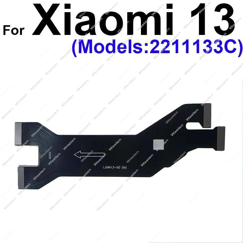 Motherboard LCD Display Flex Cable For Xiaomi 13 / 13 Pro / 13 Lite MainBoard Flex Ribbon Cable Replacement Reapir Parts