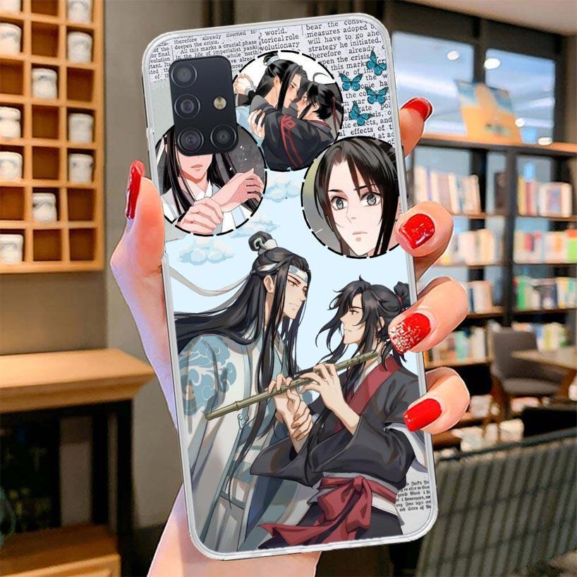Anime Mo Dao Zu Shi Cover Phone Case For Samsung Galaxy A12 A22 A32 A52 A72 A02S Phone Case Note 20 Ultra 10 S10 Plus A51 A71 A5