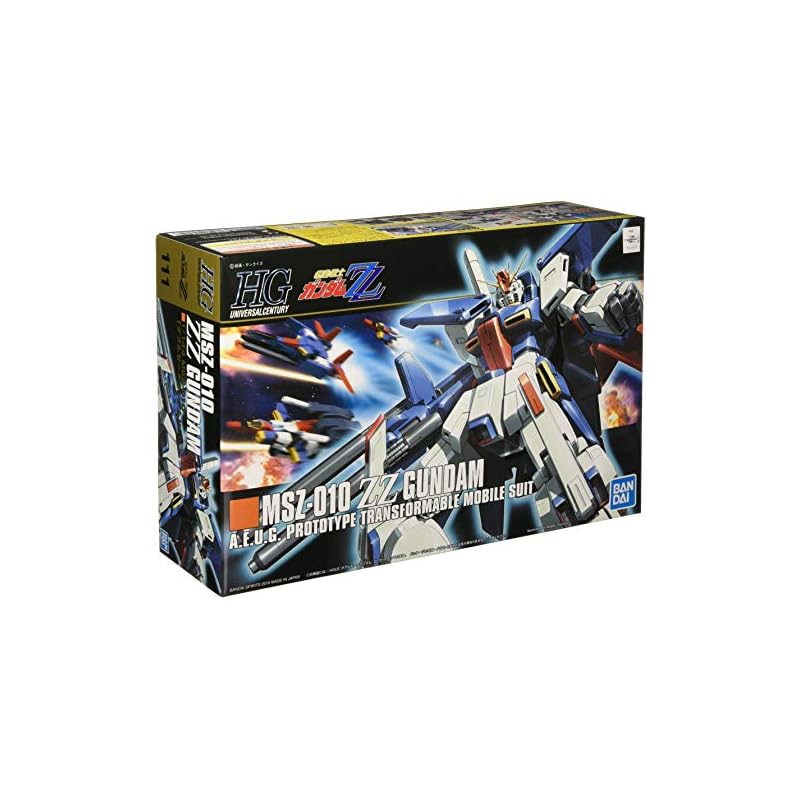 BANDAI SPIRITS HGUC 1/144 ZZ Gundam (Mobile Suit ZZ Gundam)