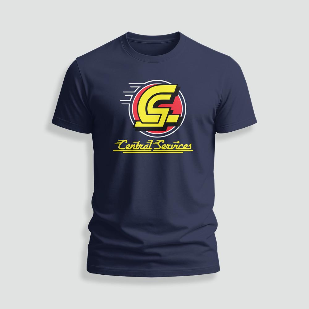 Central Services logo funny T-Shirt Size S-5XL Made in USA Unisex T-Shirt XXL