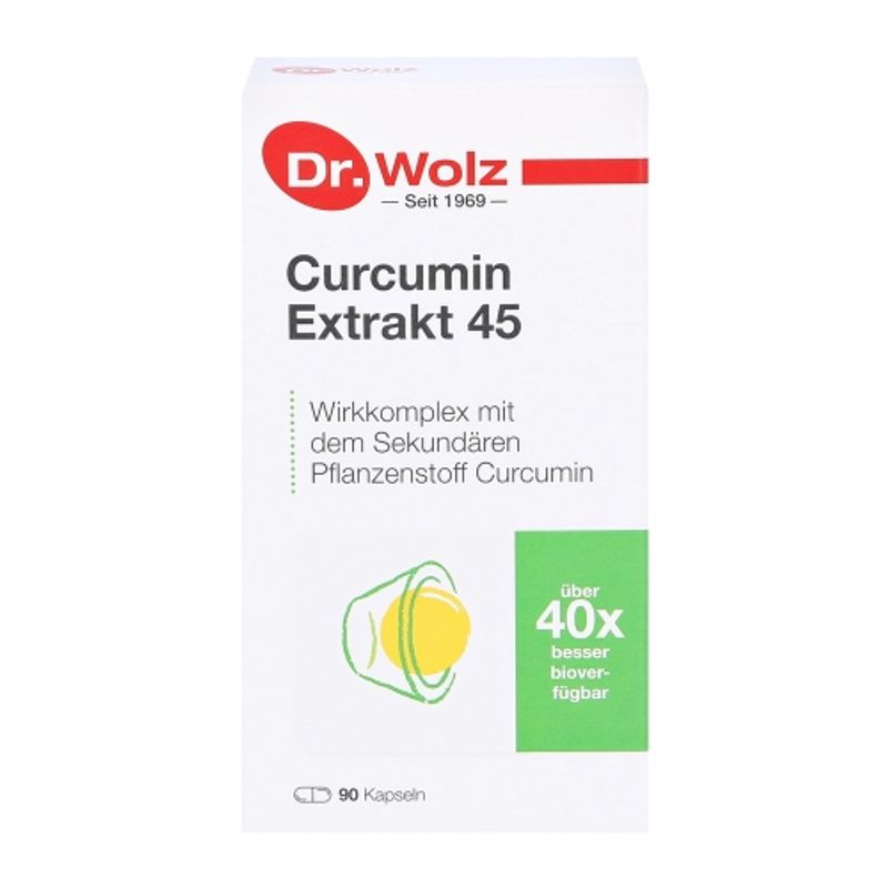 Dr. Bolts Curcumin 45 Extract 90 Capsules