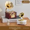 European Retro Vinyl Record Phonograph Music Box - Home, Bar & Cafe Decorative Ornament