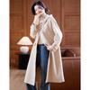 Women's Elegant Hooded Woolen Coat