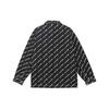 Li Ning X Wade Artist Collaboration Breathable All-Over Print Long Sleeve Shirt Men Shirts Black AFDS057-1K
