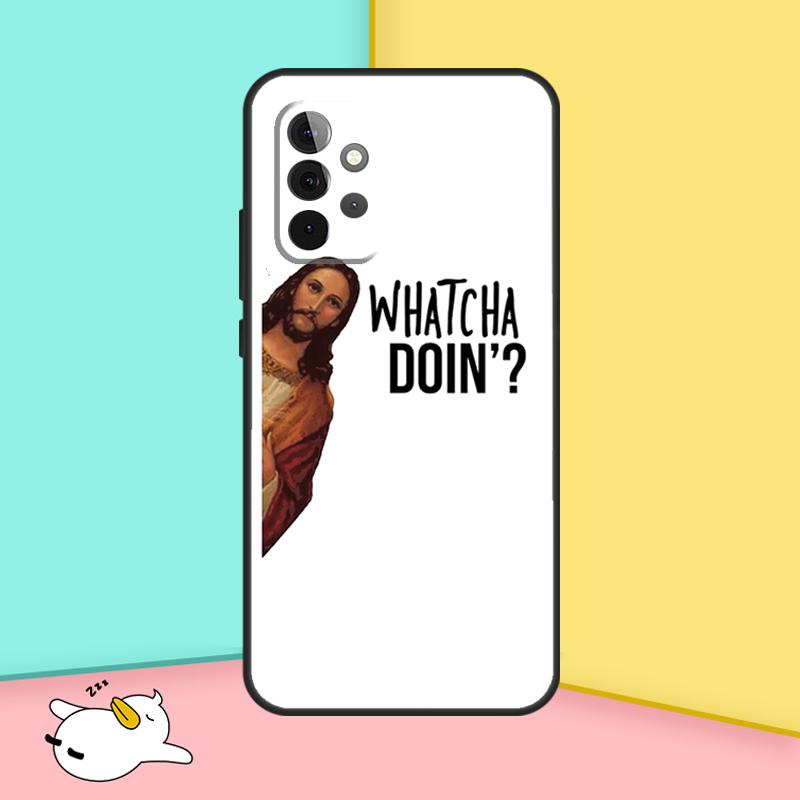 God Jesus Case For Samsung Galaxy A55 A35 A25 A15 A51 A71 A12 A32 A52 A13 A33 A53 A14 A34 A54 Cover