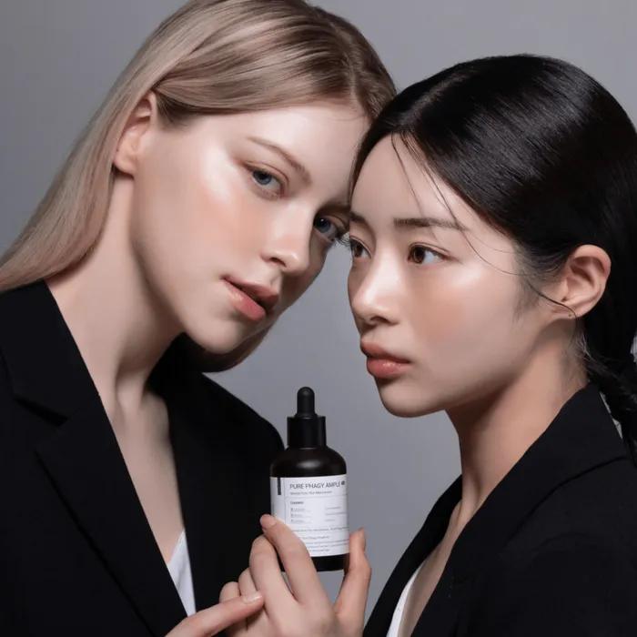 2-piece Set Resurrection Herb Line_Resurrection Herb Pore Tightening 2-STEP Set (Ampoule Cream)