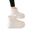 Harbin snow boots new winter velvet warm cotton shoes thick sole heightening white short boots