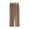 Hodo Women's Mid-Aged Straight Leg Elastic Waist Summer Pants