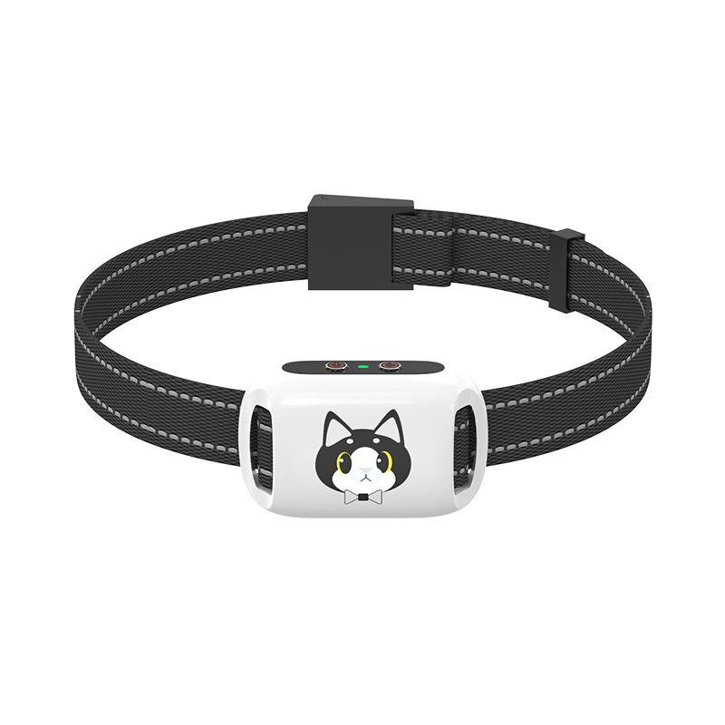 

Smart Anti-Meow Cat Collar: Pet-Friendly Noise Control Gray-White