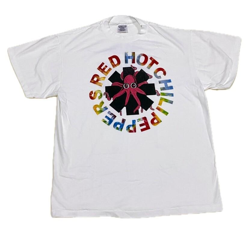 

Vintage Red Hot Chili Peppers Octopus Tour Single Stitch T-shirt REPRINT 3XL