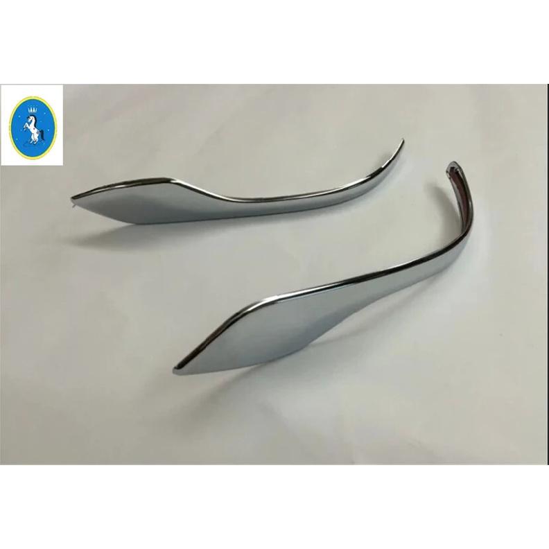 Chrome Car Door Rearview Mirror Anti-rub Rubbing Stripes Decor Cover Trim ABS Accessories For Honda CRV CR-V 2017 2018