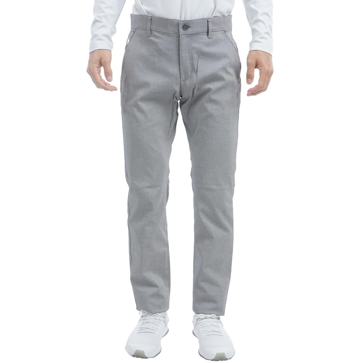 

Штаны для гольфа Coq Sportif Dobby Straight Long Pants UVCUT Golf LG4FLP00M GY00 [Le Golf] [Stretch Forcer] Мужские (Серый)