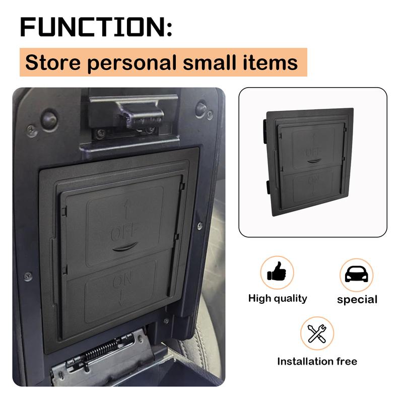 SixthSmoy for Toyota Tacoma 2016 2017 2018 Center Console Hidden Box Armrest Storage Box Tray Organizer