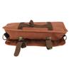Bartender Tool Bag Canvas Leather Bartender Roll Bag Portable Multiple Storage Compartments Barware 