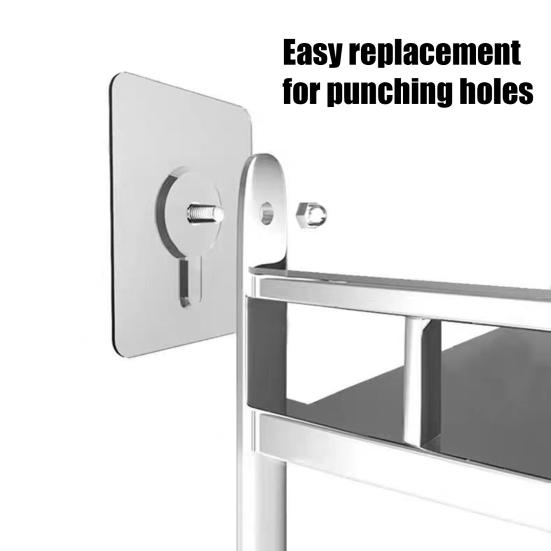 5/10/20Pcs Adhesive Wall Picture Frame without Nails Mount Screw Hooks Wall Hangers Heavy