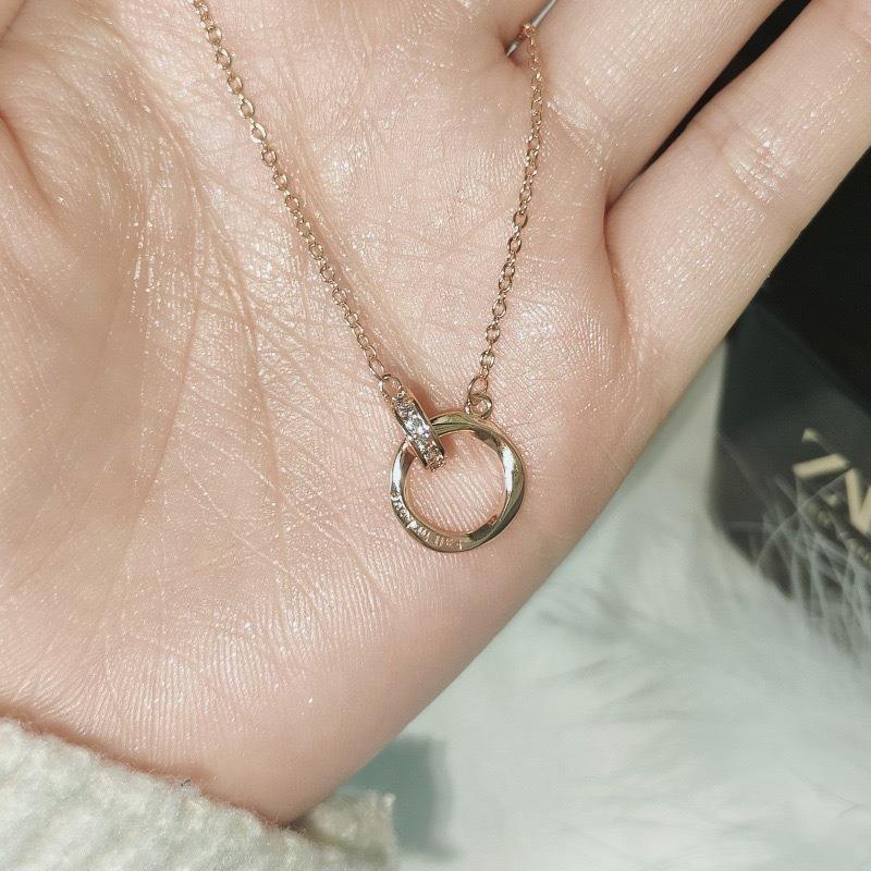 Titanium Steel Non-fading Small Waist Necklace Women's Summer Niche Design Accessories Collarbone Chain Pendant