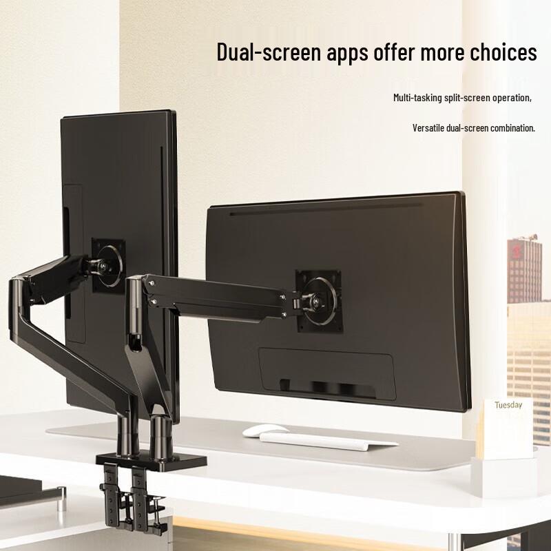 Xunhuo Dual Arm Monitor & Laptop Stand